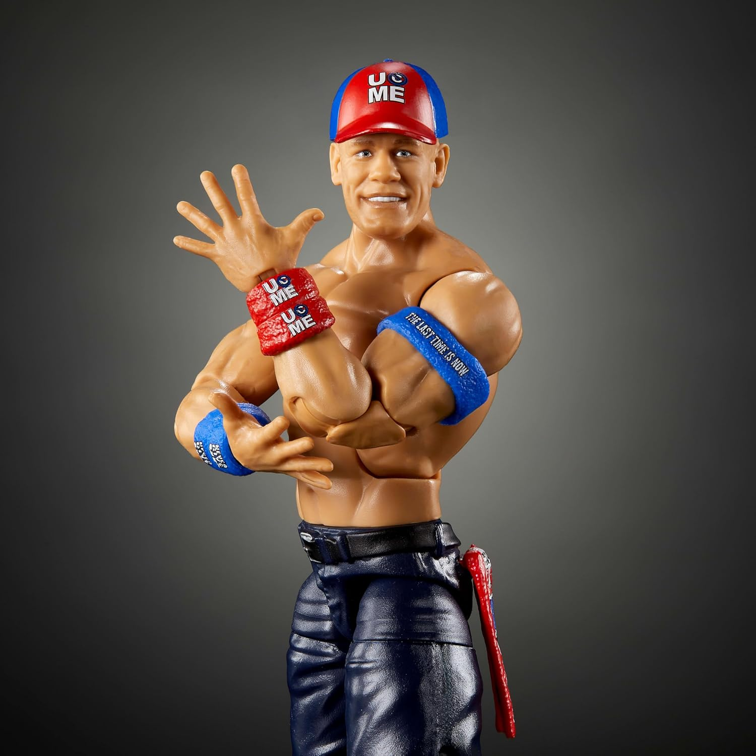 Mattel WWE Elite Collection John Cena &ldquo;Last Time Is Now&rdquo; Action Figure & Accessories Set, 6-Inch Collectible with 25 Articulation Points & Swappable Hands image number 3