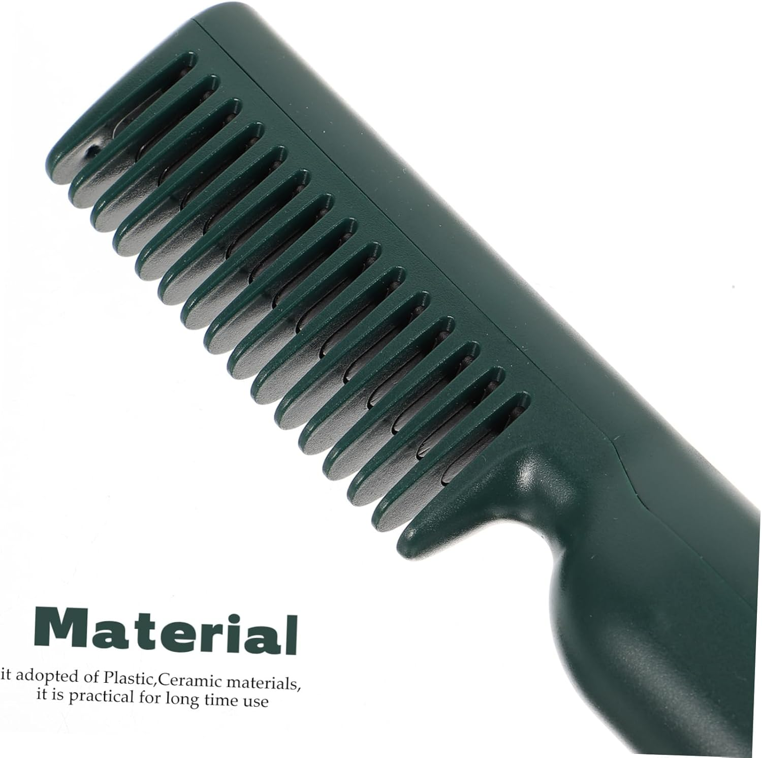 WOONEKY Electric Heating Comb Portable Hair Straightener Cordless Heat Brush Styling Tool image number 4