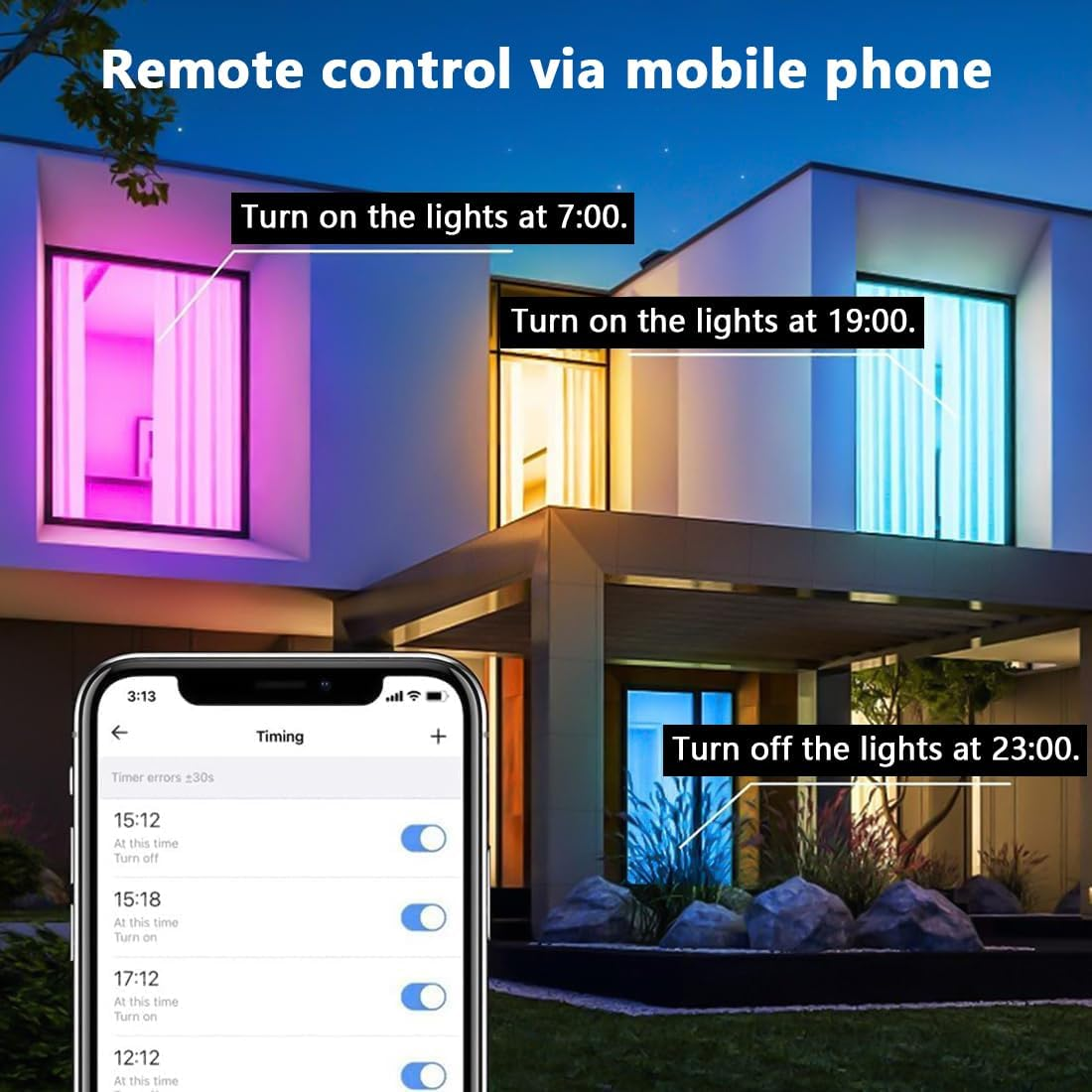BELEAAD 10W Smart Light Bulb, Wifi & Bluetooth E27 Smart LED Bulb, 1000Lm RGBCW Alexa Colour Changing, Dimmable Multicolour, 2 Pack Value Bundle, App & Voice Control for Indoor Home image number 1
