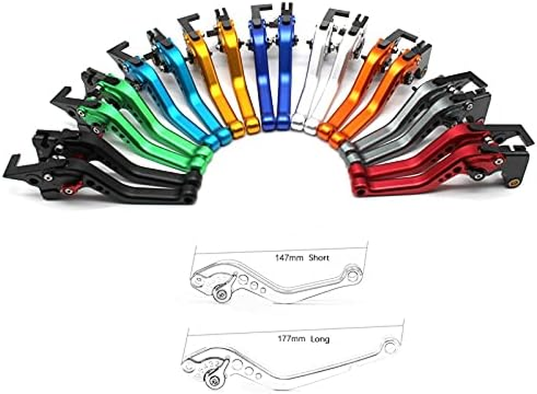 Motorcycle Clutch Brake Lever,For H-ONDA NC700 NC750 S/X CTX700 CTX750 CB400 V-TEC CB750 Motorcycle Accessories Adjustable Short Handle Set Long Brake Clutch Levers image number 4
