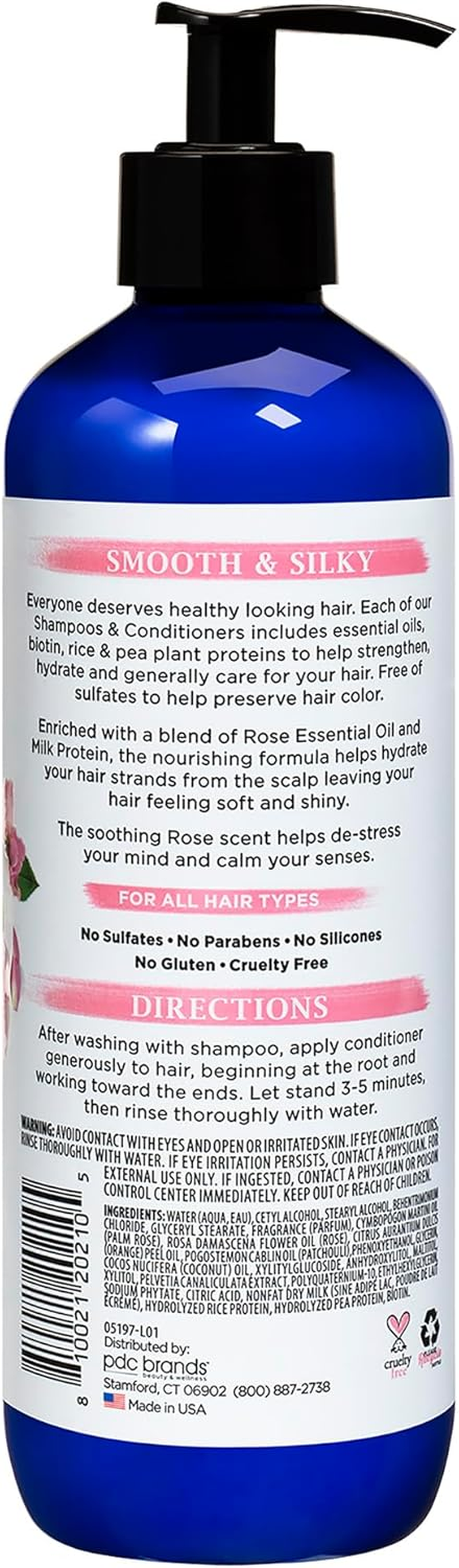 Dr Teal'S Rose Smooth & Silky Essential Oil Conditioner image number 2