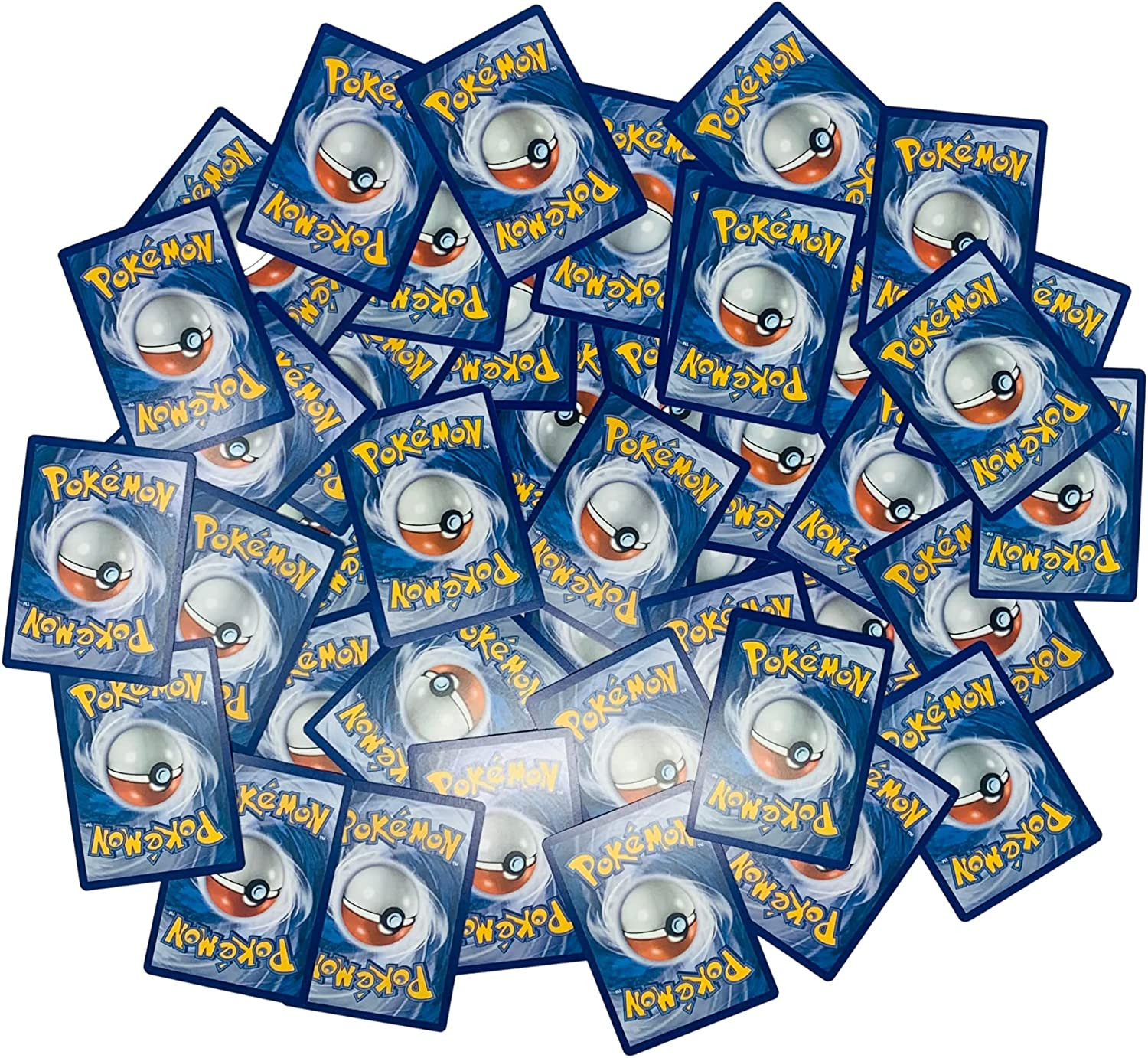 Pokemon TCG - 100 Card Assorted Lot from Every Series, 100 Cards + 7 Rare Cards (107 Total) image number 1