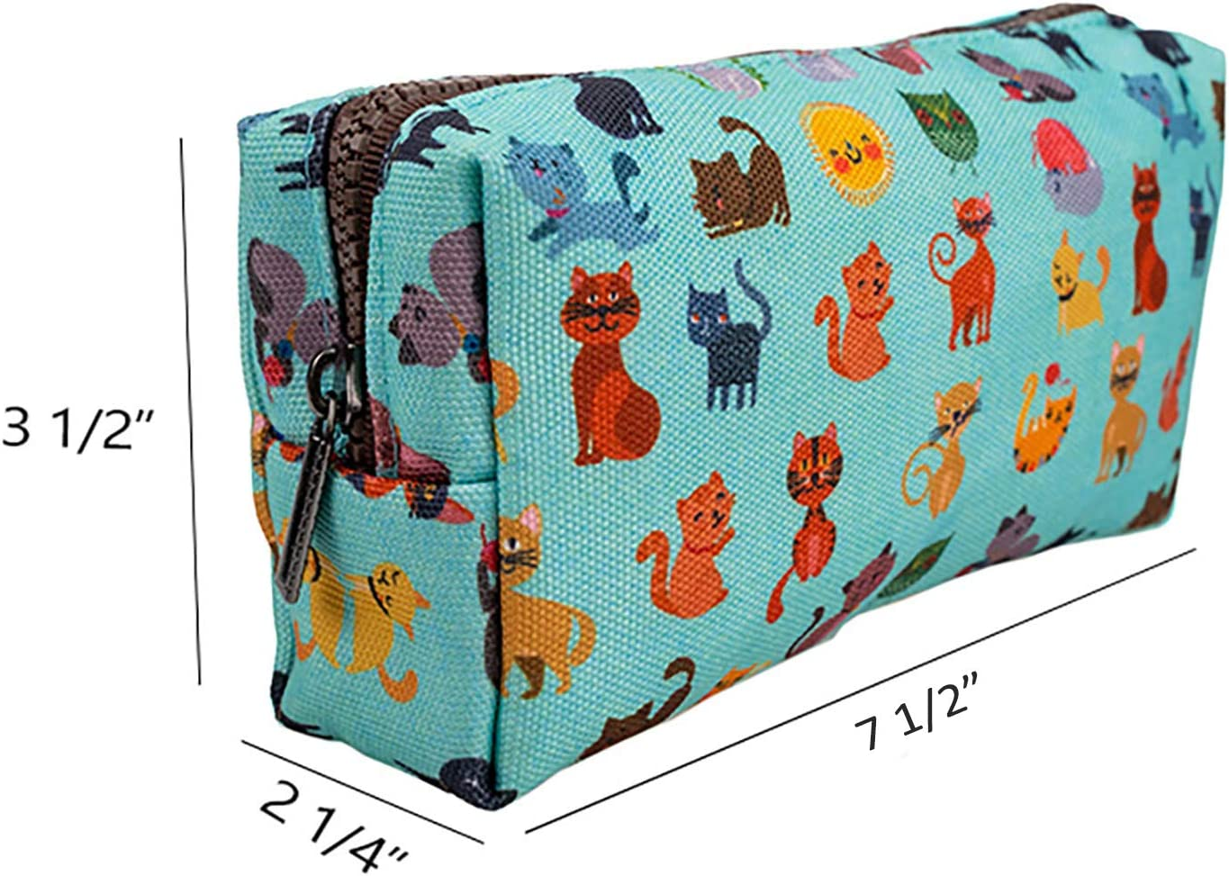 Lparkin Cute Cat Pencil Case Pouch Make up Case Stationary Kawaii Pencil Box Teacher Gift Gadget Bag Cosmetic Bag image number 5