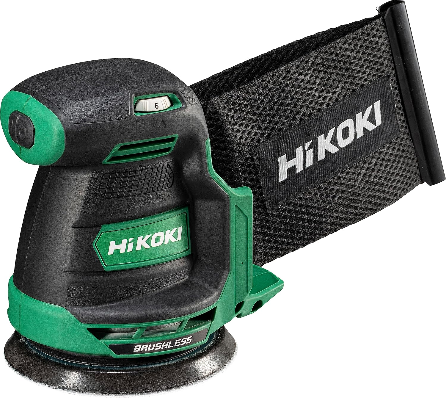 Hikoki SV1813DA(H4Z) 18V Li-Ion Cordless Brushless 125Mm (5") Orbital Sander - Skin Only