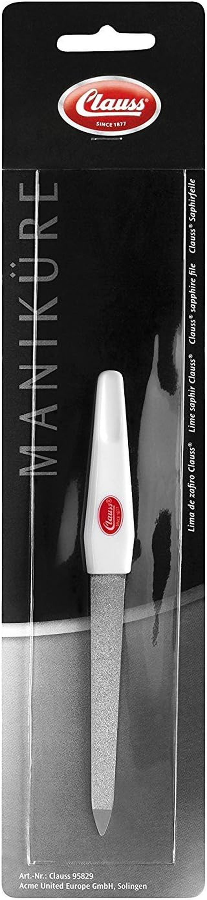 Clauss Sapphire Nail File, 15 Cm