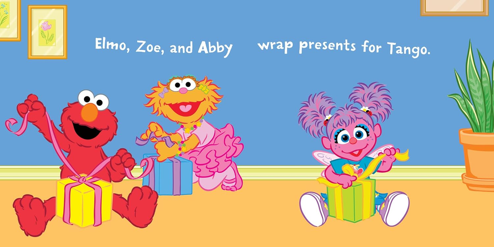 Indestructibles: Sesame Street: Elmo Says Surprise!: Chew Proof Rip Proof Nontoxic 100% Washable (Book for Babies, Newborn Books, Safe to Chew) image number 3