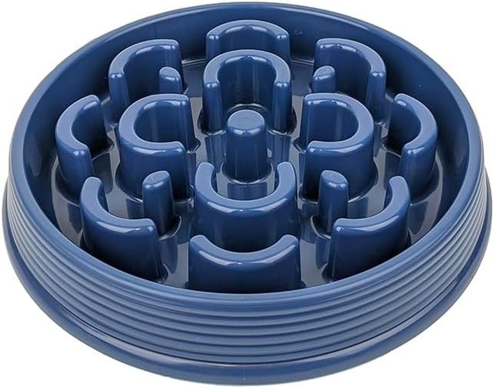 Barkley & Bella Dog Slow Chow Feeder Pink Medium, 25Cm - Healthy Eating Pet Interactive Feeder, Anti-Choking, Non-Skid, 100% BPA, PVC, Phthalate-Free, Dishwasher-Safe, Microwave Safe