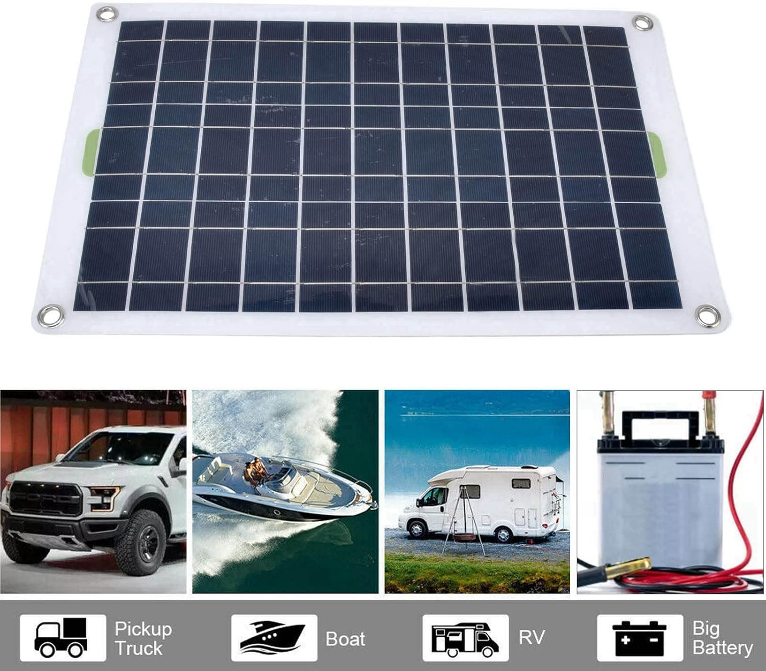 Omabeta 2A 12V 800L/H Solar Pump Kit, Fountain Pump with Solar Panel for Garden Pond Bird Bath Fish Tank image number 3