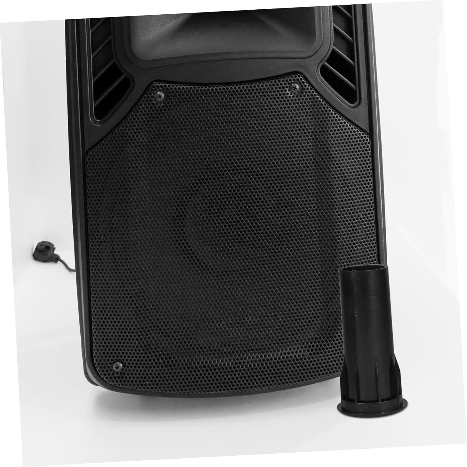 HOMOBABE 8Pcs Plastic Speaker Port Tubes Subwoofer Bass Enhancement Port for Home Theater Black image number 6