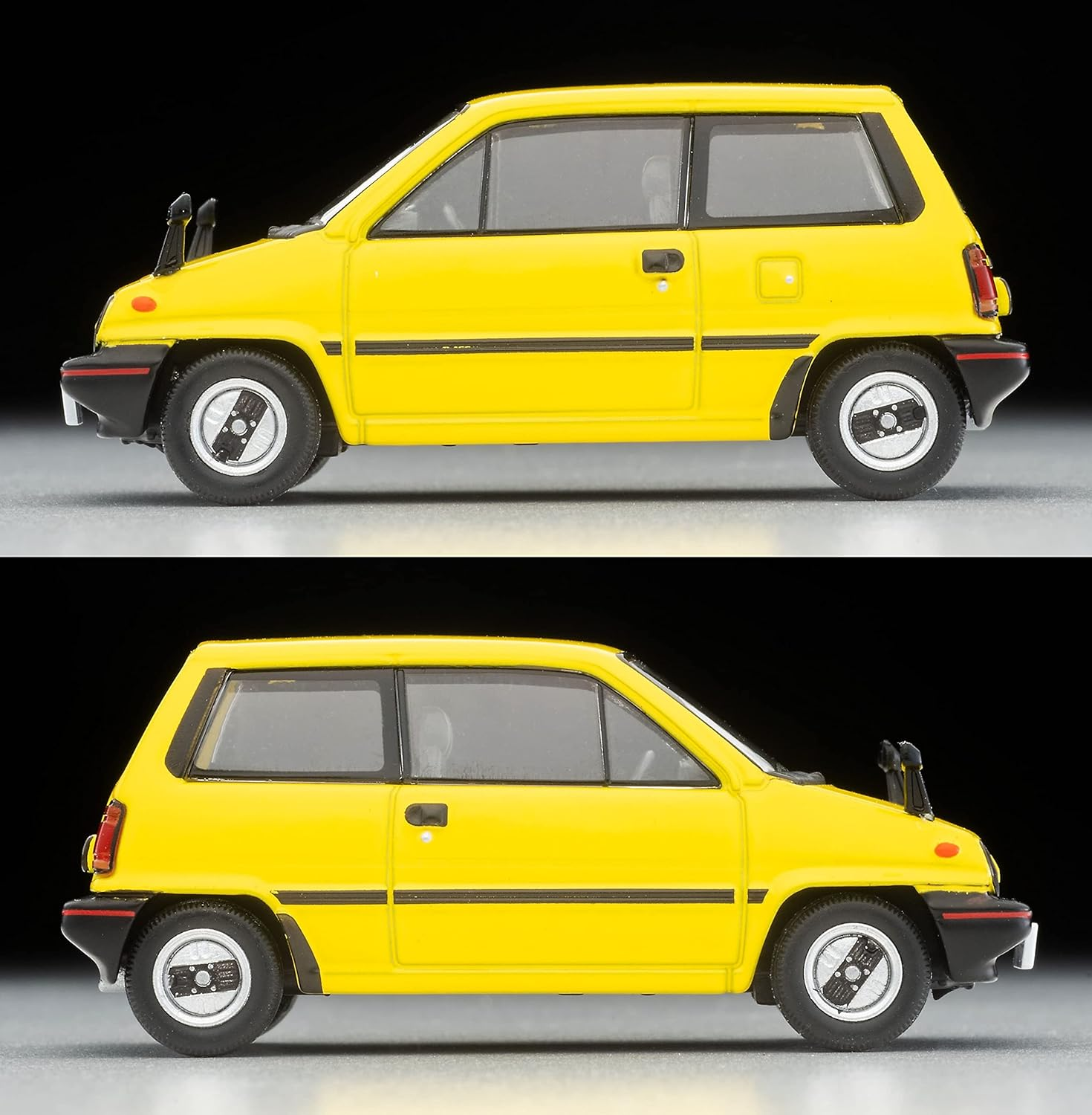 Tomica Limited Vintage Neo 1/64 Lv-N272B Honda City R Yellow with Moto Compo 81 Finished Product 316794