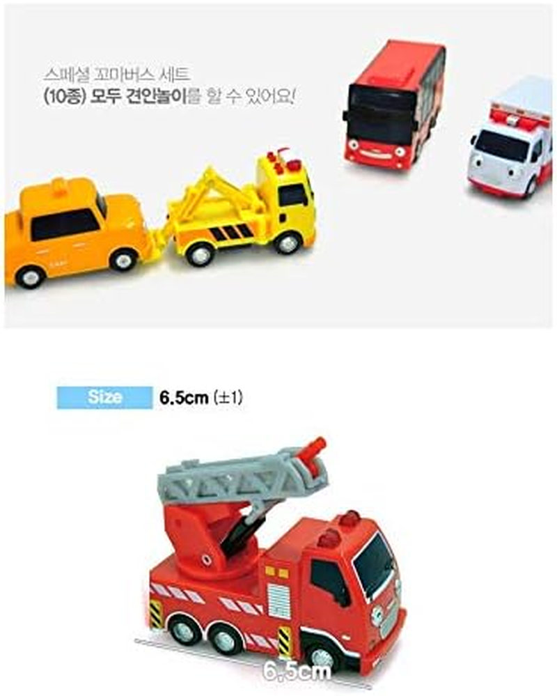 Tayo Little Bus Frends Set 1 (Pat, Toto, Nuri, Citu, Frank, Alice) image number 1