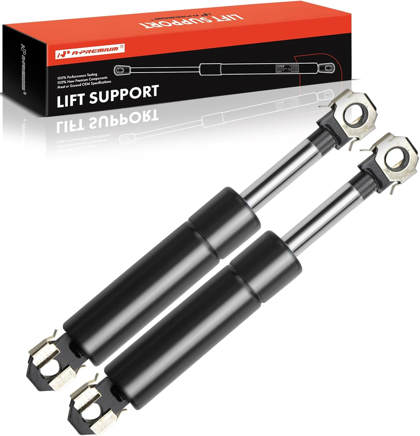 A-Premium Hood Bonnet Lift Supports Shock Struts for for Chevrolet Corvette 1984-1988 2-PC Set image number 6