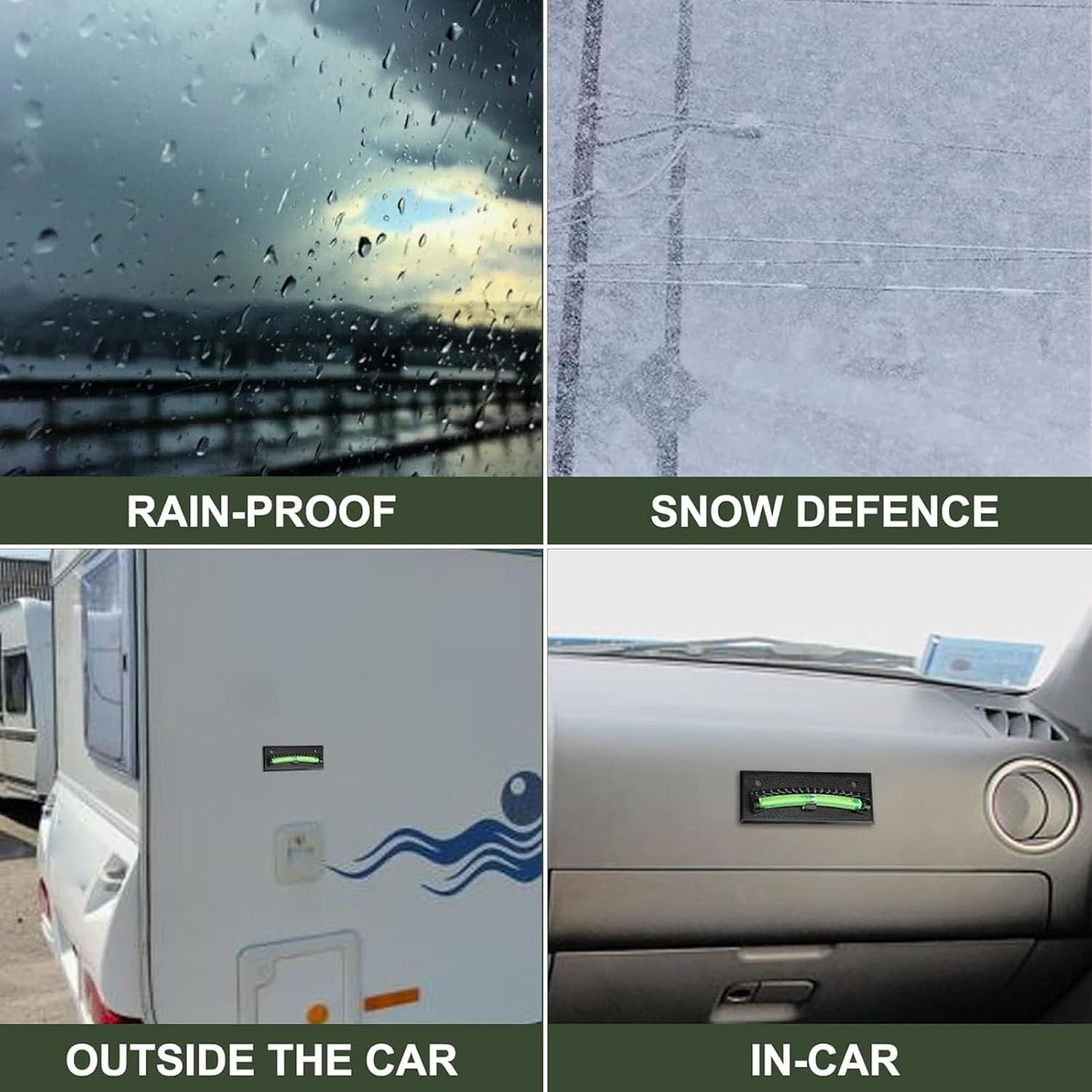 Marhynchus RV Bubble Level Precision Tilt Indicator for RV, Trailer, Truck, off Road Vehicle image number 2