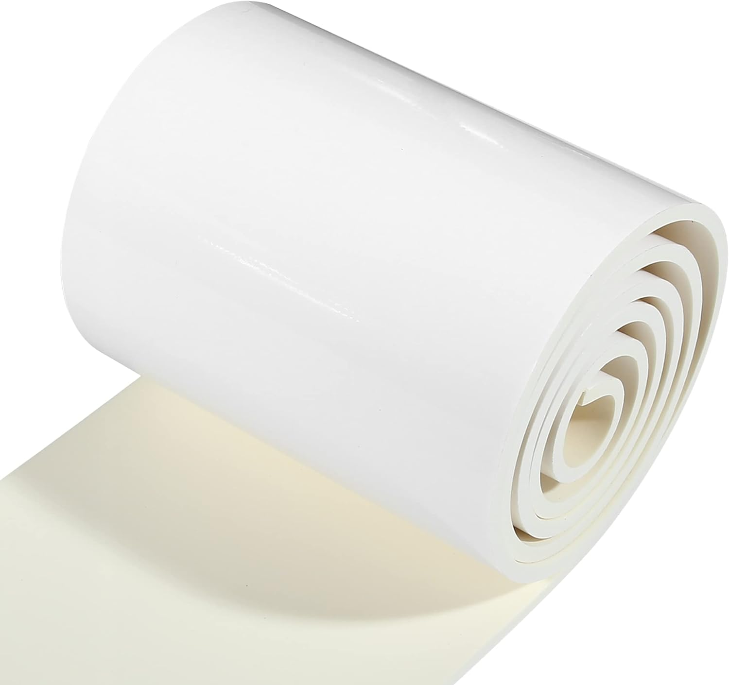 X AUTOHAUX 2000X200X6.5Mm Car Auto Garage Wall Guard Door Bumper Protector anti Collision Waterproof White image number 4