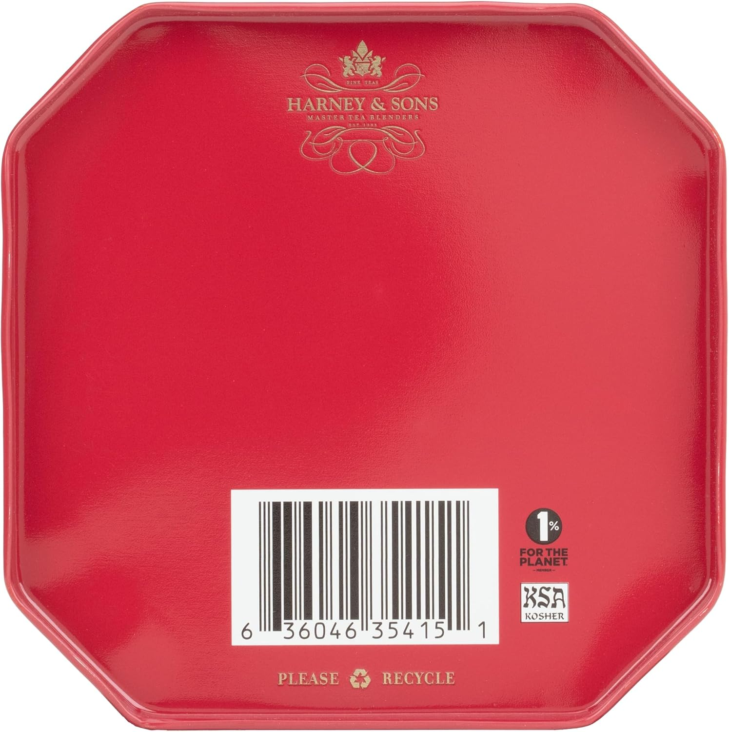 Harney & Sons Royal English Breakfast Herbal Tea Historic Royal Palaces Tin of 30 Sachets