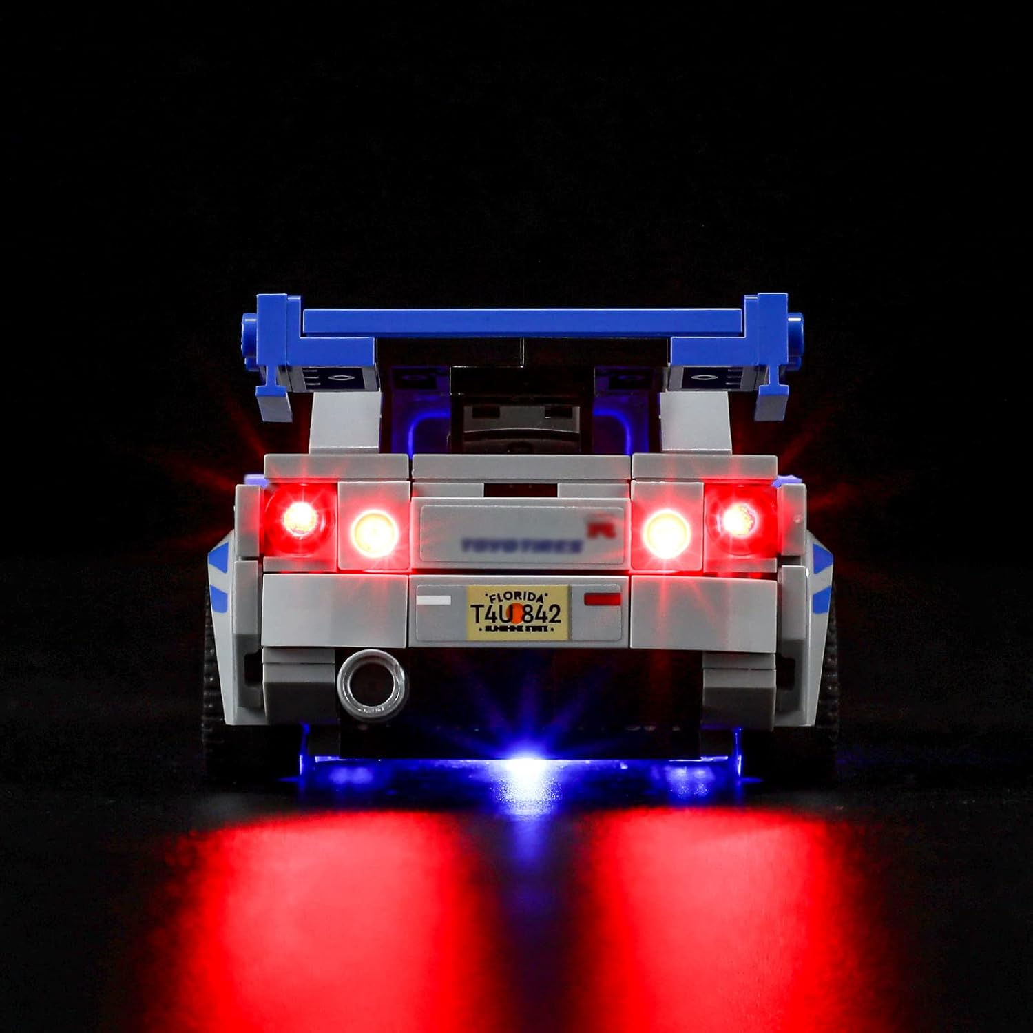 BRIKSMAX 76917 LED Light for  2 Fast 2 Furious - Nissan Skyline GT-R (R34) - Compatible with  Speed Champions Building Blocks Model - without  Set