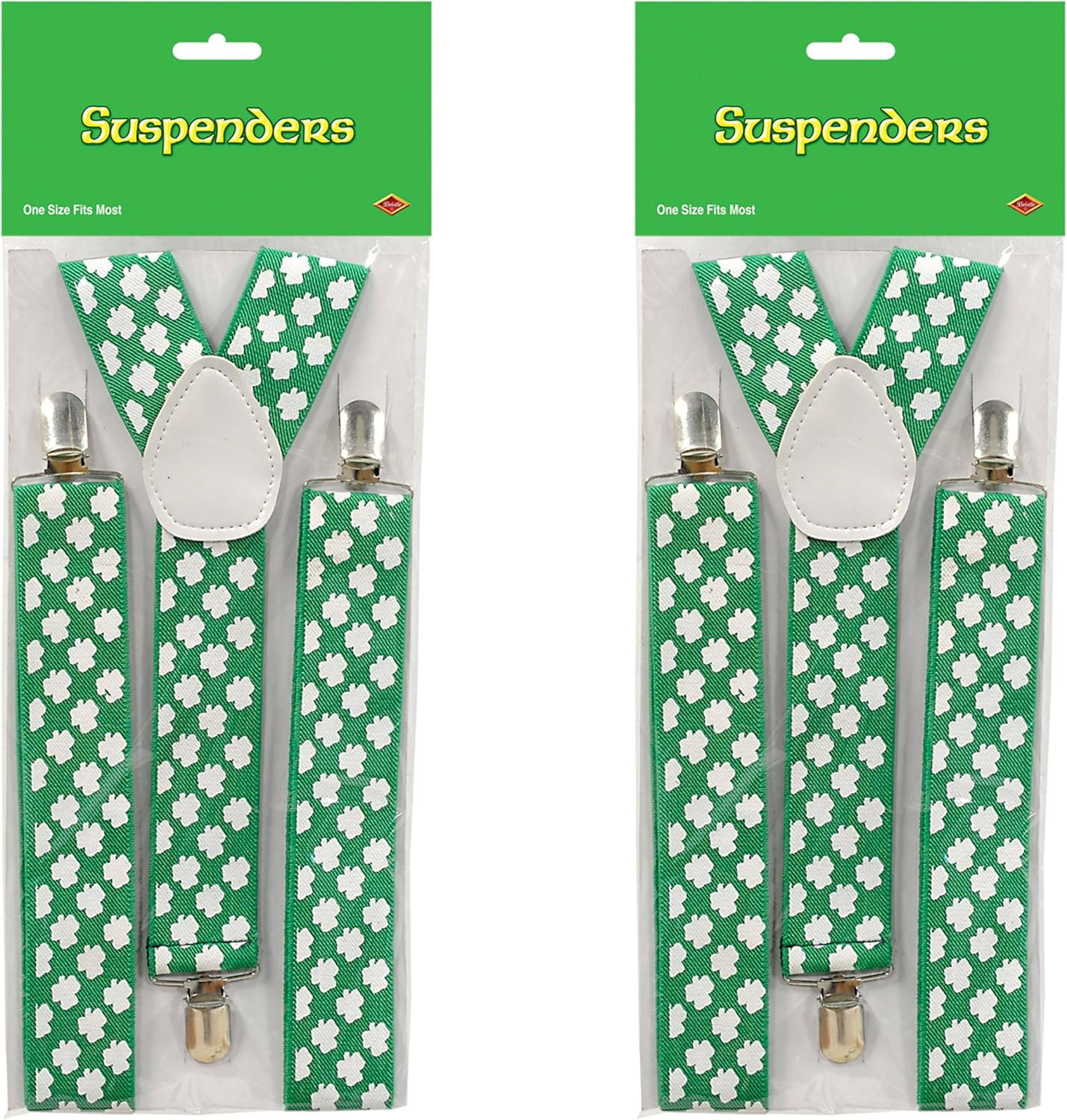 Beistle 30804 Shamrock Suspenders image number 5