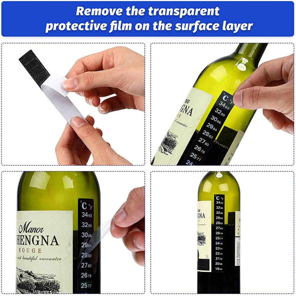 Aquarium Thermometer Fish Tank Sticker Temperature Strip Dual Scale