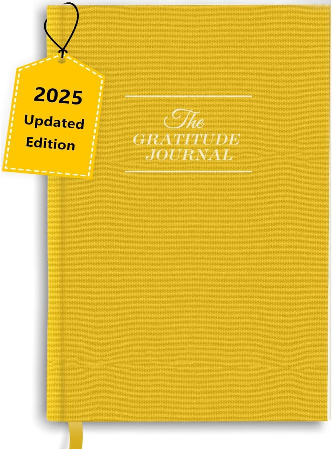 ZKAYX Journal Gratitude Journal a Daily Mindfulness Journal for Self-Reflection and Happiness | Guided Prompts | Inspire Wellness and Growth (Tender Green)