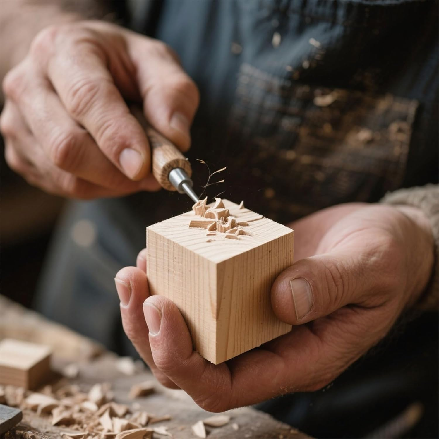Turadh Basswood Carving Kit - 12PCS Wooden Blocks for Whittling & Carving, Two Sizes Basswood, Easy-To-Use Carving Wood for Beginners, Kids, Adults, DIY Wood Craft, Woodworking Tools image number 2