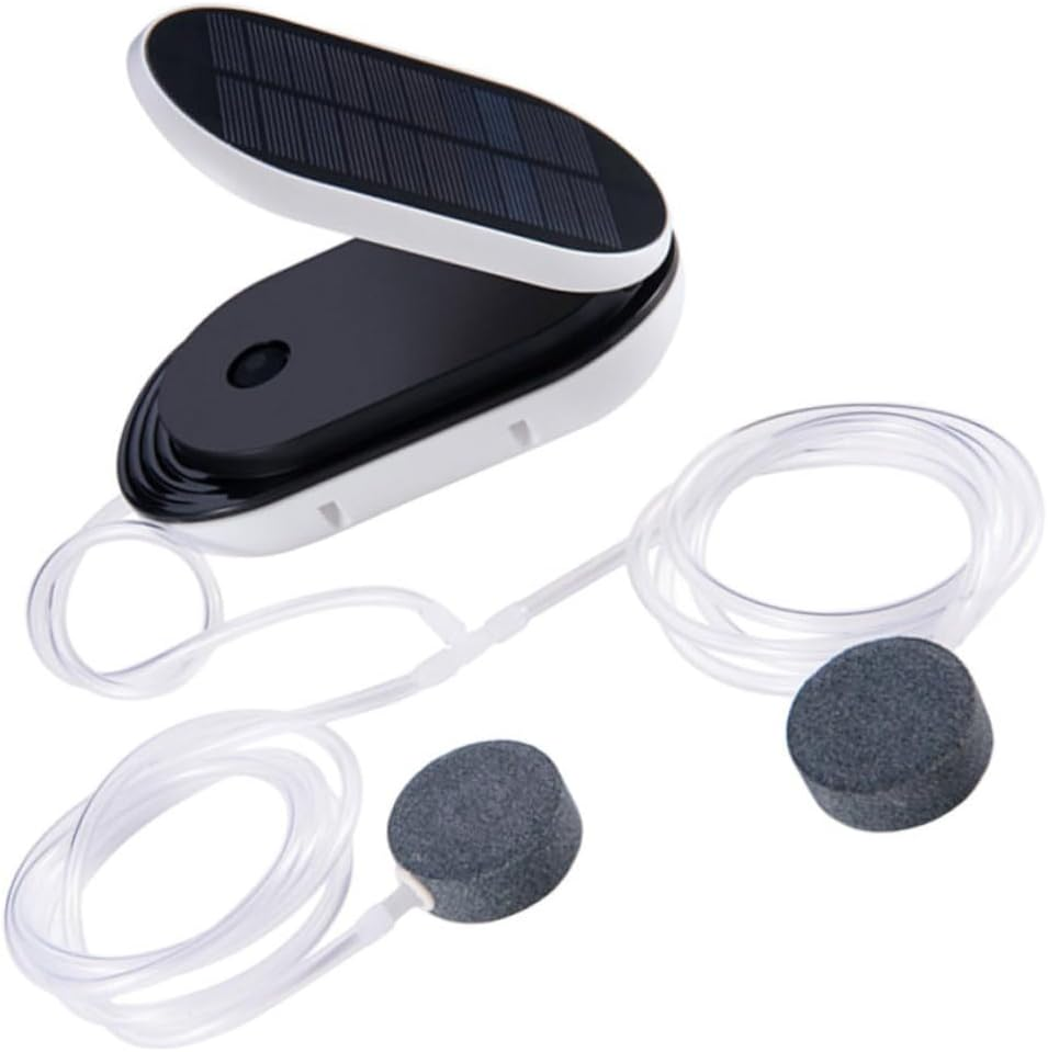 Yardwe Solar Oxygen Aerator Portable Air Pump with Intelligent Control Quiet Operation Outdoor Pool and Fish Tank Oxygenation Tool image number 2