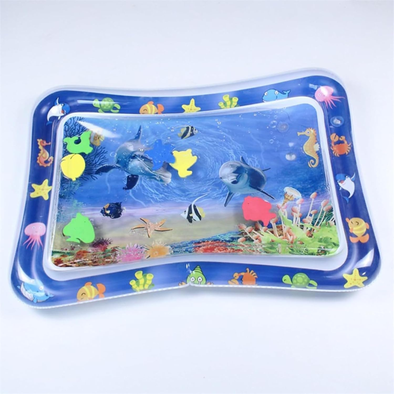 Sensory Water Play Mat for Cats, Cat Water Play Mat, Water Sensory Playmat with Fish for Pet Play, Thickened Water Sensor Play Mat for Cats, Water Sensor Mat for Kids (Style-G) image number 6