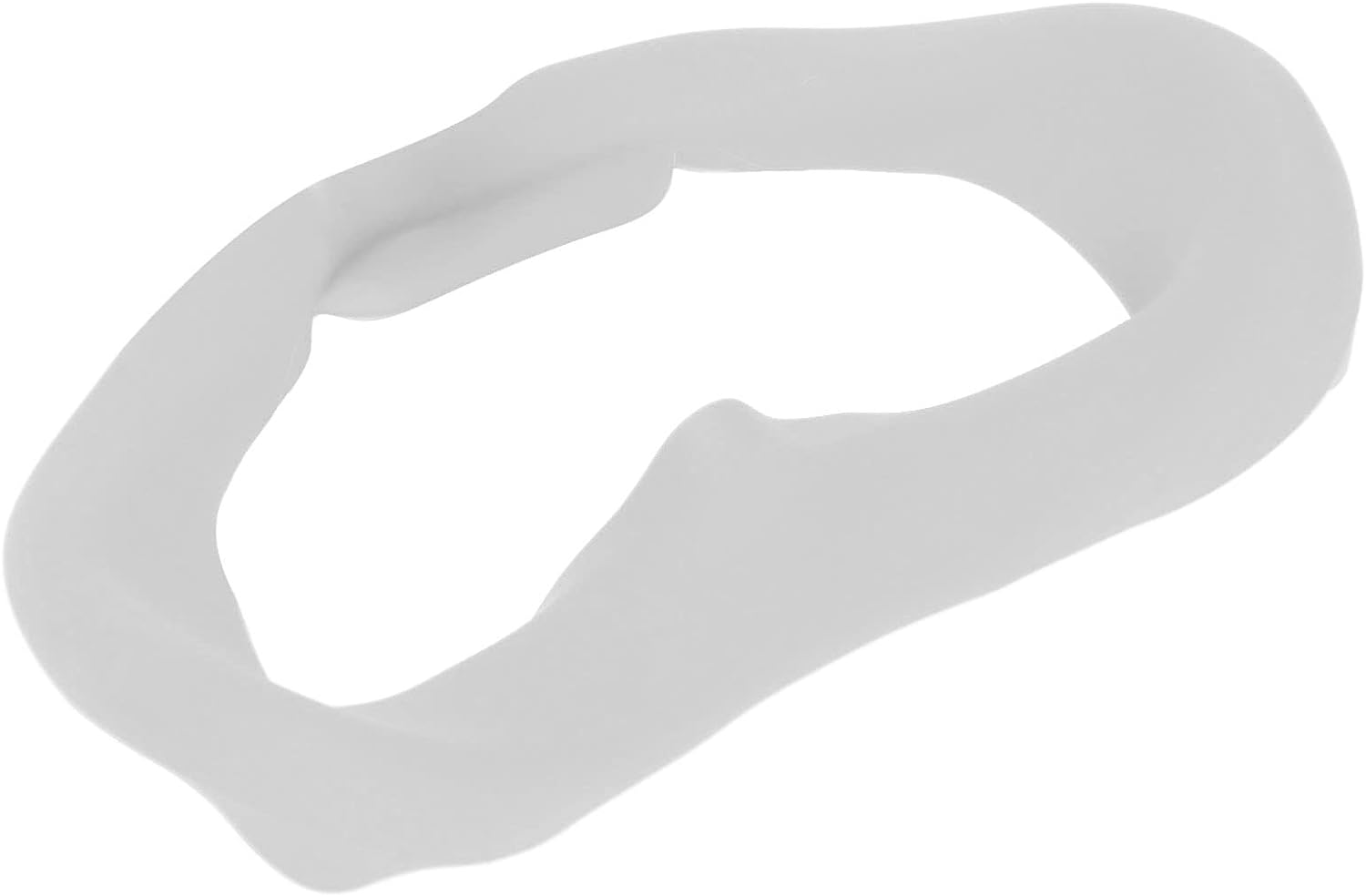 VR Glasses Silicone Eye Mask for Oculus Quest VR Glasses Silicone Eye Mask for Oculus Quest 2 Breathable anti Sweat VR Protective Cover (White) image number 3