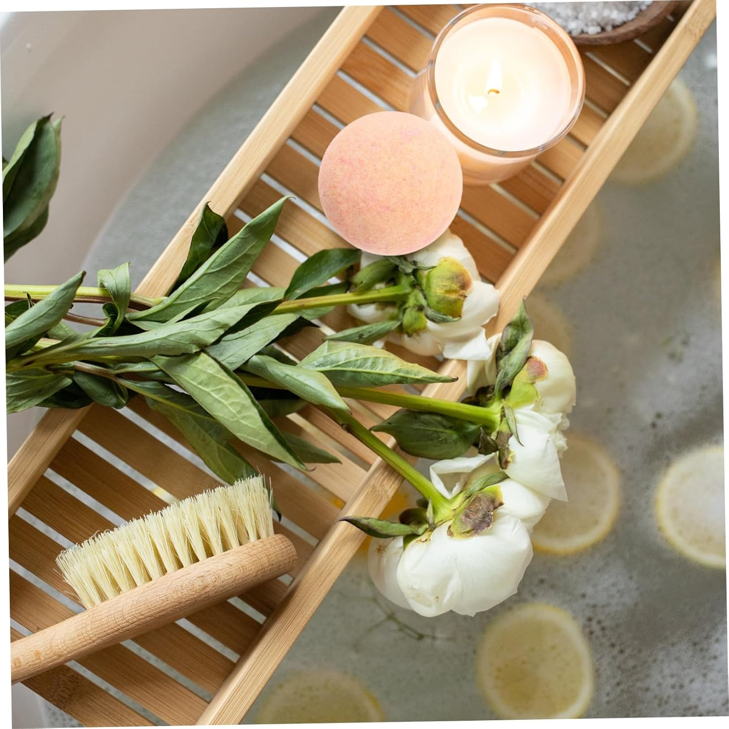 12Pcs Colorful Bath Organic Spa Shower Balls Safe Natural Ingredients for Home Travel Use Women