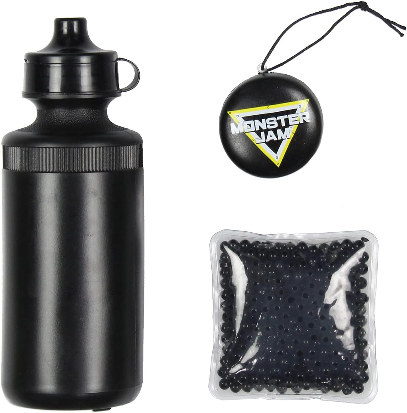 Monster Jam Grave Digger Truck 5 PC Backpack Lunchbox Icepack Water Bottle Keychain, Multicolored, One Size - Avatar 5Pc image number 3