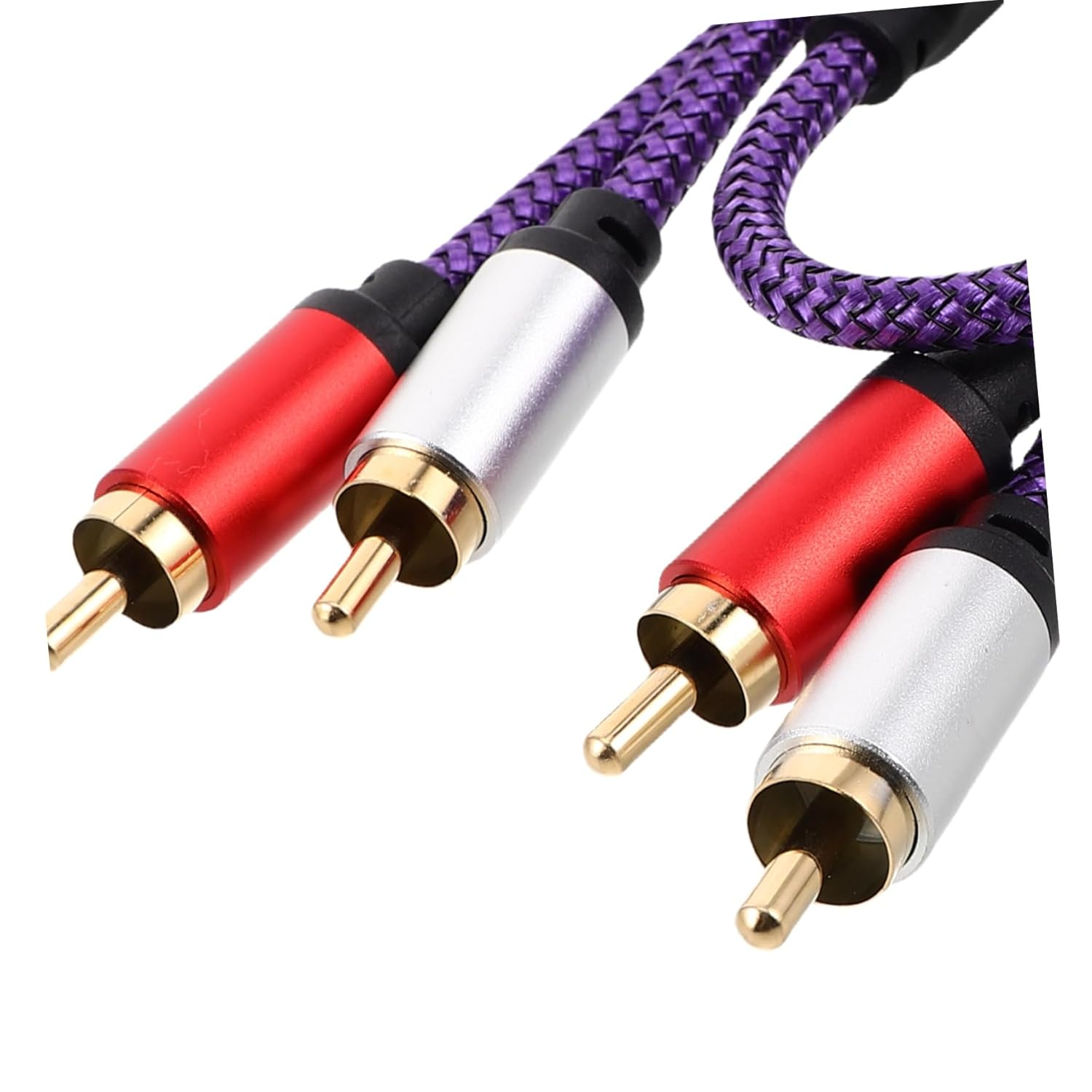 JOINPAYA Audio Cable Stereo Audio Cable Male to Male for Car and Home Use Amplifier Speaker Wire image number 2