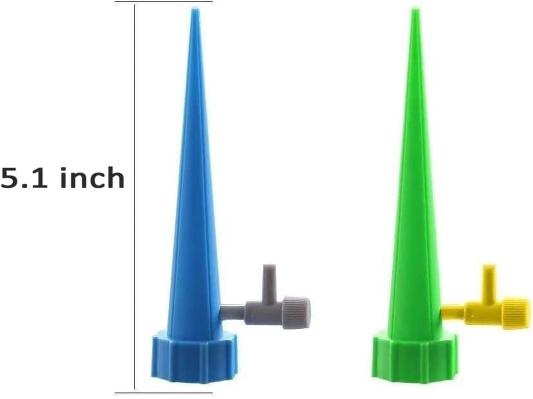 12 Packs Self Watering Spikes, Adjustable Plant Watering Spikes with Slow Release Control Valve Switch for Garden Plants Indoor & Outdoor image number 5