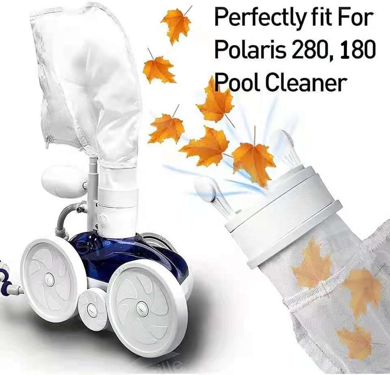 Polaris Pool Cleaner Wheels Replacement Parts, Large Wheel Assembly & Rebuild Kit with C16 Idler Wheel (Ball Bearing), C60 Screw, C55 Washer & C64 for 180/280 Models image number 4