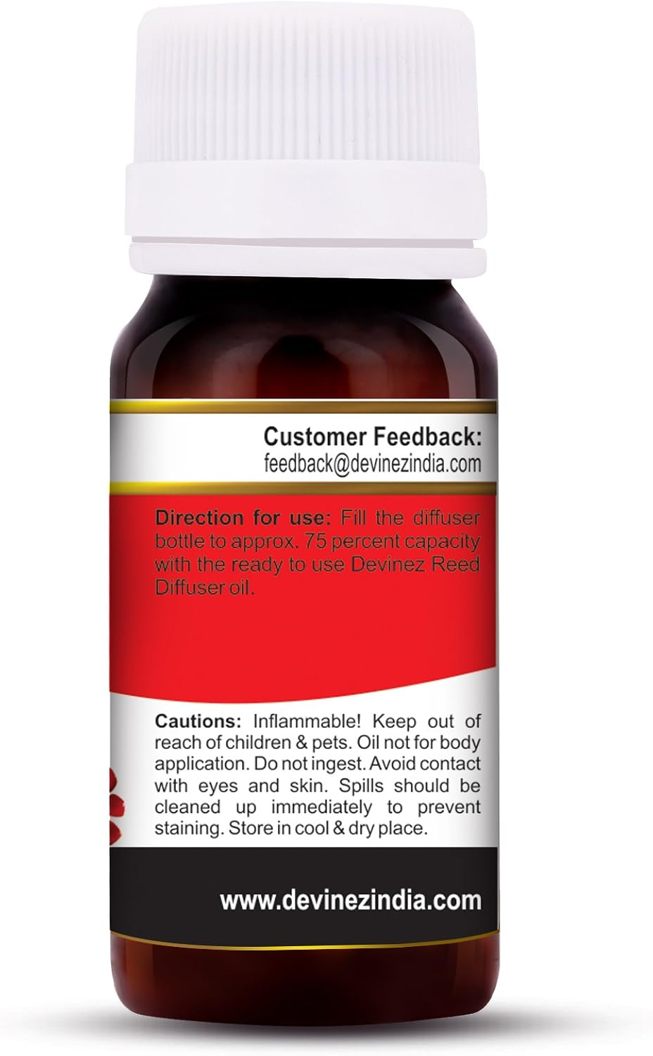 Devinez Rose Reed Diffuser Fragrance Oil, 15Ml Each