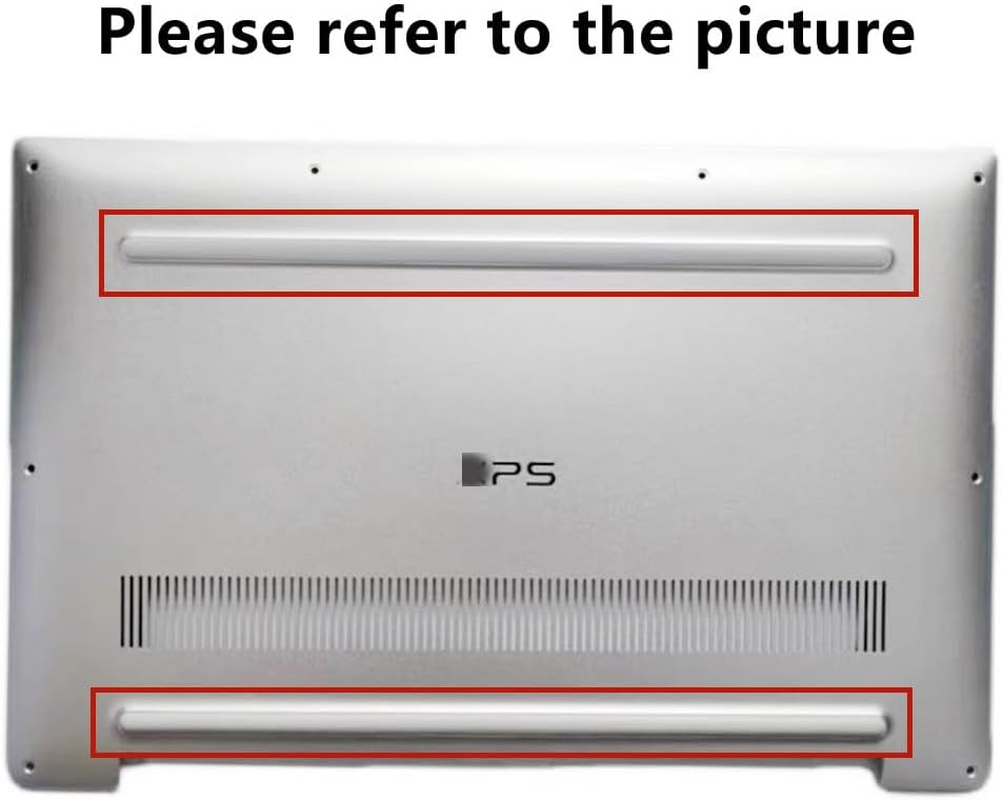 Replacement Laptop Bottom Rubber Foot Strip Non-Slip Compatible with DELL XPS13 9370 9380 7390 9305 Series image number 1