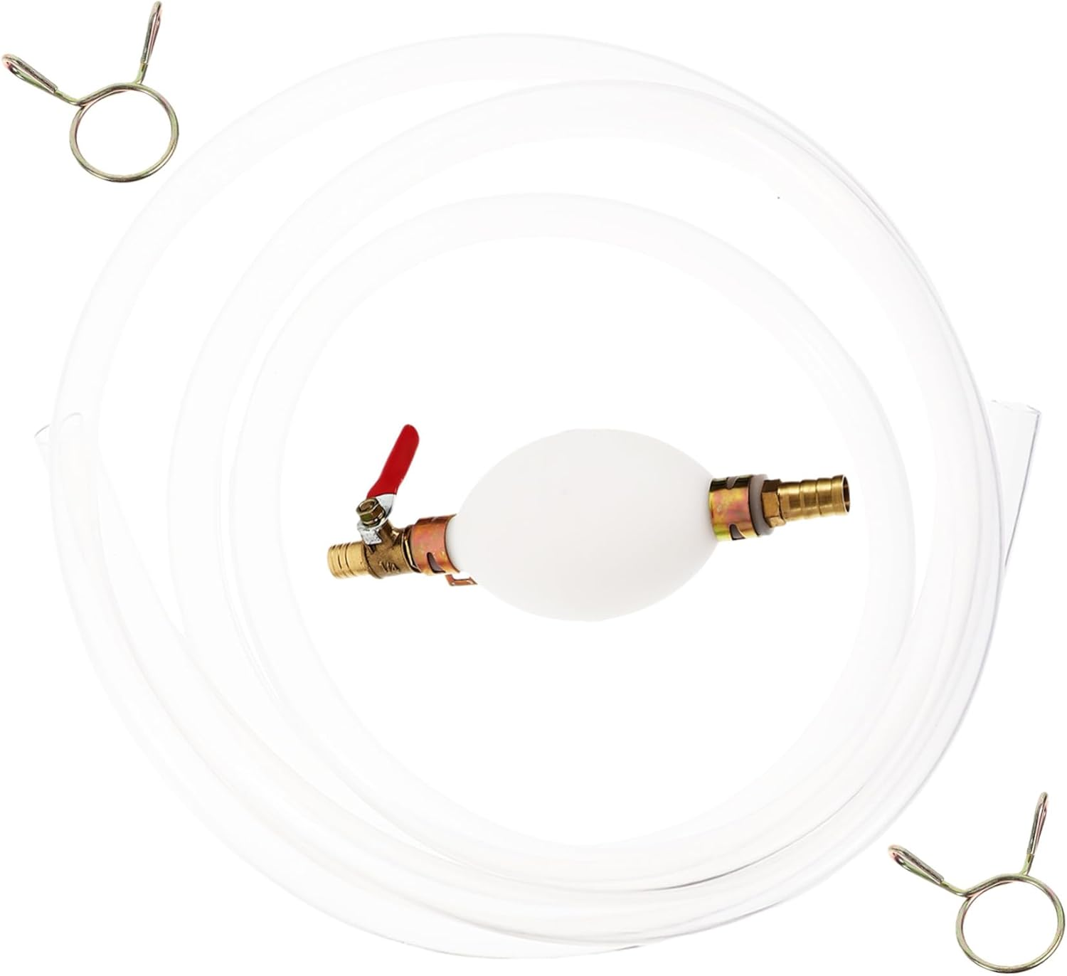 Truck Car Oil Tank Siphon Pump Manual Pump Petrol Conduction Hose Essential image number 4