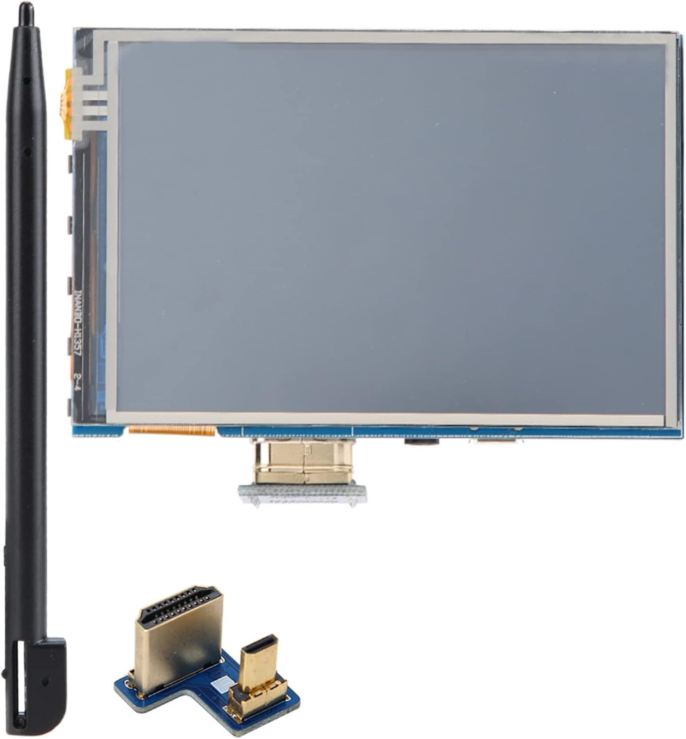 Gaming Monitor, Portable Monitor 3.5 Inch 1080P IPS Wide Viewing Angle LCD Touch Screen Display Monitor for 4B image number 2