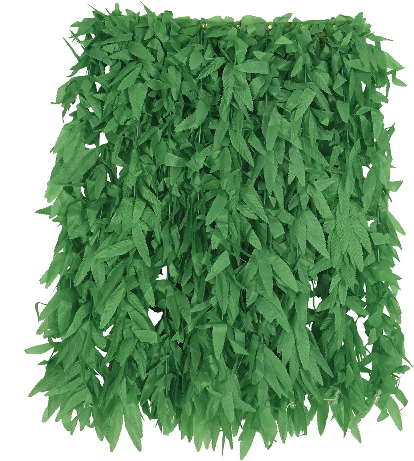 Beistle Kitchen None Tropical Fern Leaf Hula Skirt, Green, 36" Waist X 24" Long - 1 Piece