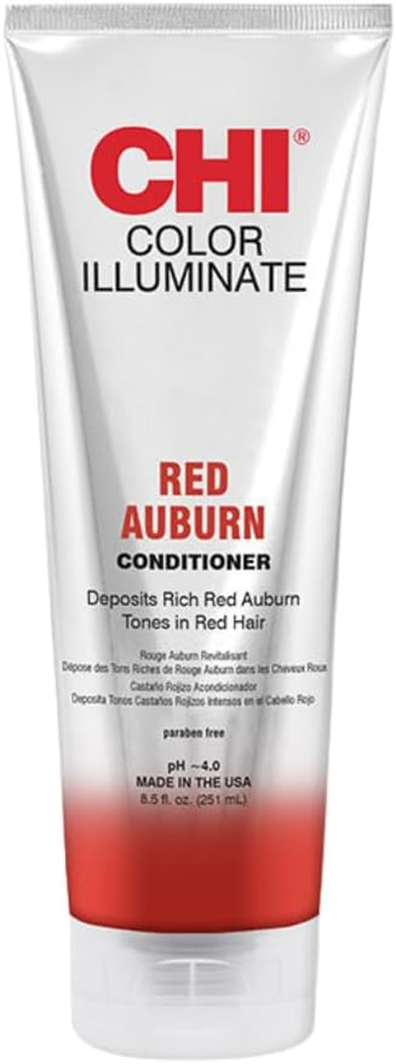 CHI Ionic Colour Illuminate Conditioner, Red Auburn, 251Ml