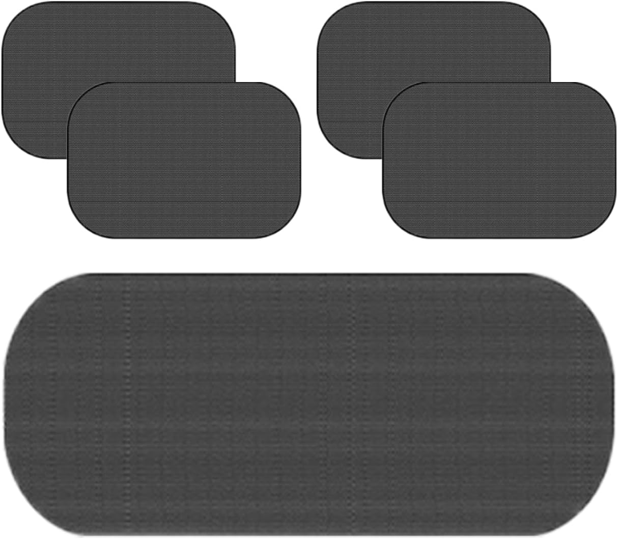 Sun Shade for Car Window - Side Automotive Window Sunshades,5 Pack Suction Cup UV Protection Light Block Privacy Screen for Camping Truck Van Travel Backseat Driver Sleeping Accessories