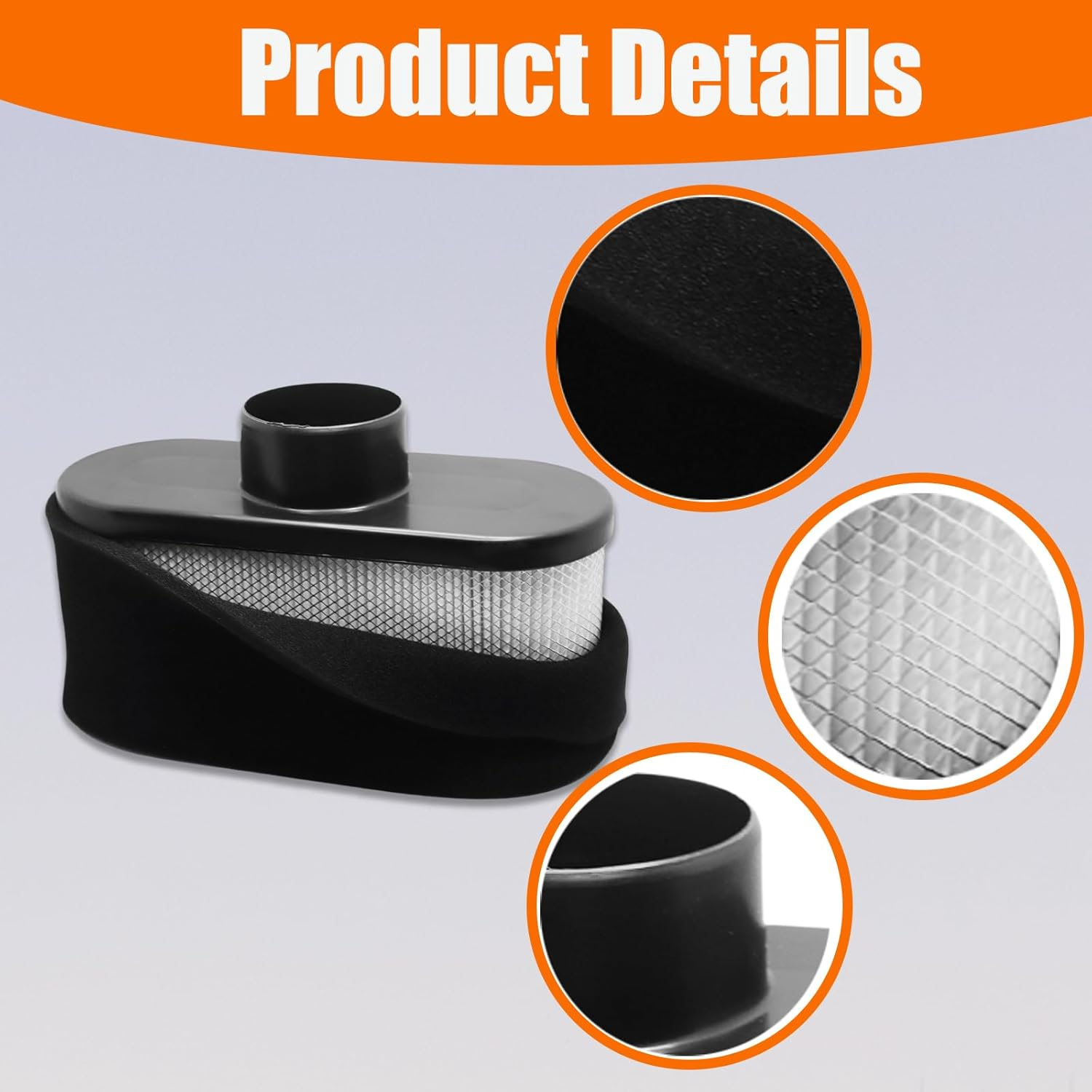 Caalii Tune up Kit for Husqvarna Z254F Parts, Oil Filter Air Filter for Husqvarna Zero Turn Lawn Mower.Gravely Oil Filter for Kawasaki Oil Filter RF651V FR730V FS481V FS541V FS600V FS730V. image number 1