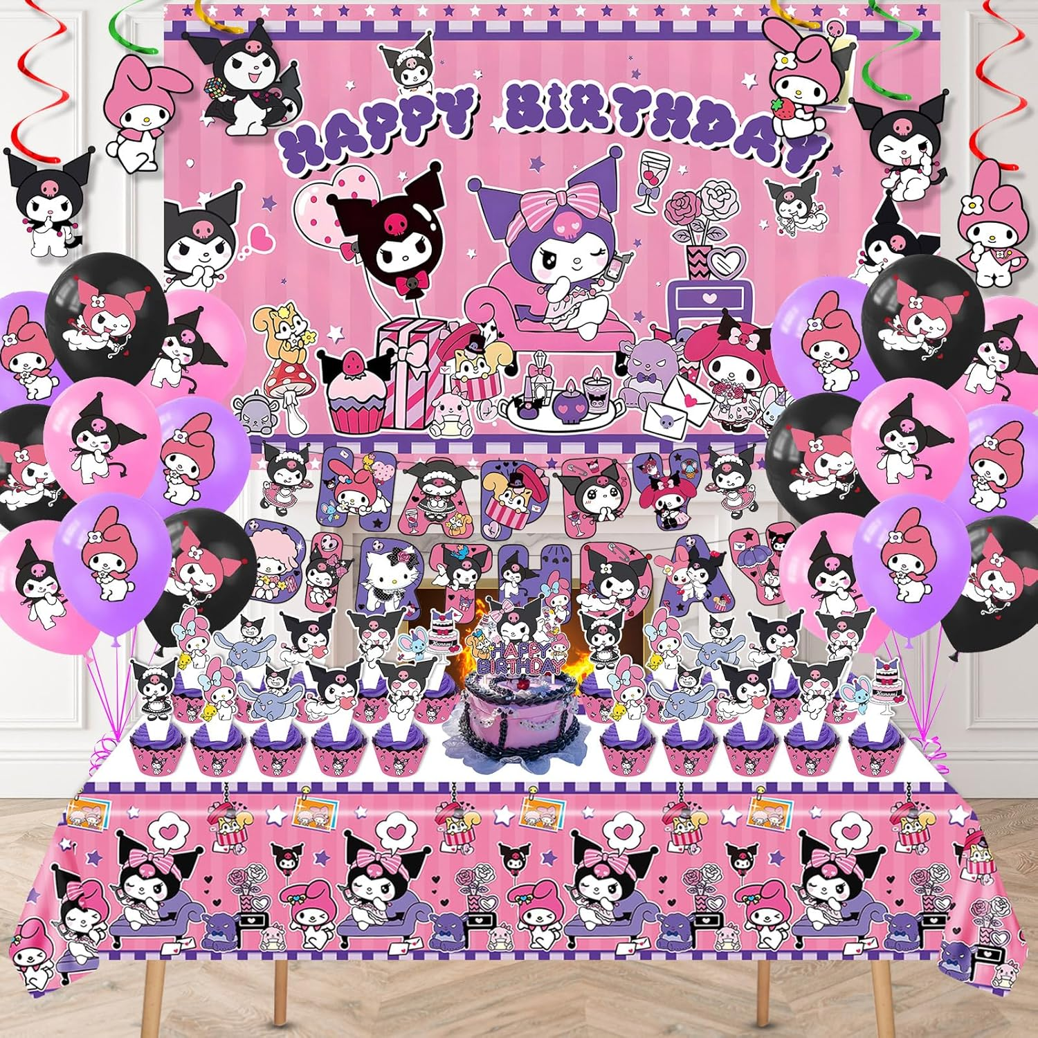 Birthday Party Supplies, Party Decorations Set For image number 2