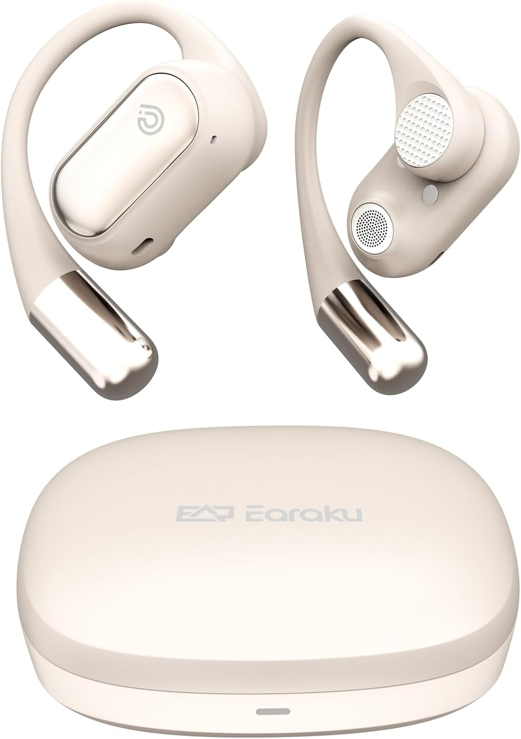 Earaku Wireless Earbuds, No Sound Leakage, Ultra Lightweight, No Clogging Ears, Over-The-Ear Type, Ultimate Fit, Innovative Version in Bone Conduction, DSP Function, Open-Ear Headphones image number 5
