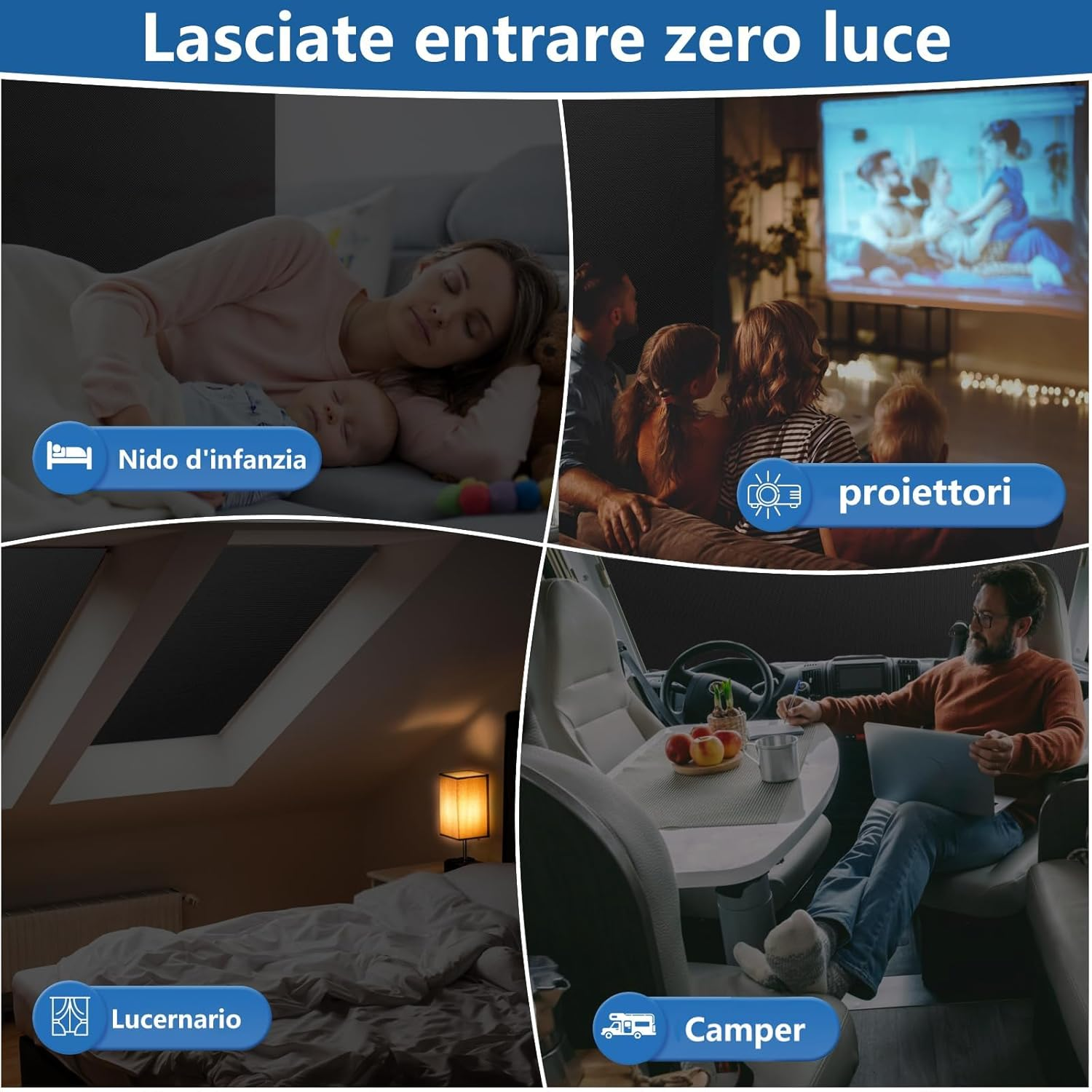 12Pcs Magnetic Accessories for Window Blackout Shades for Windows Bedroom No Drill Blackout Curtain Window Blinds Sun Blocking for Home Living Room Travel image number 5