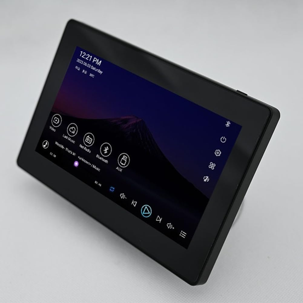 Xelea 7 Inch Android 11 Smart Home Background Music Panel Stereo Sound Wifi Bluetooth Audio (A) image number 4