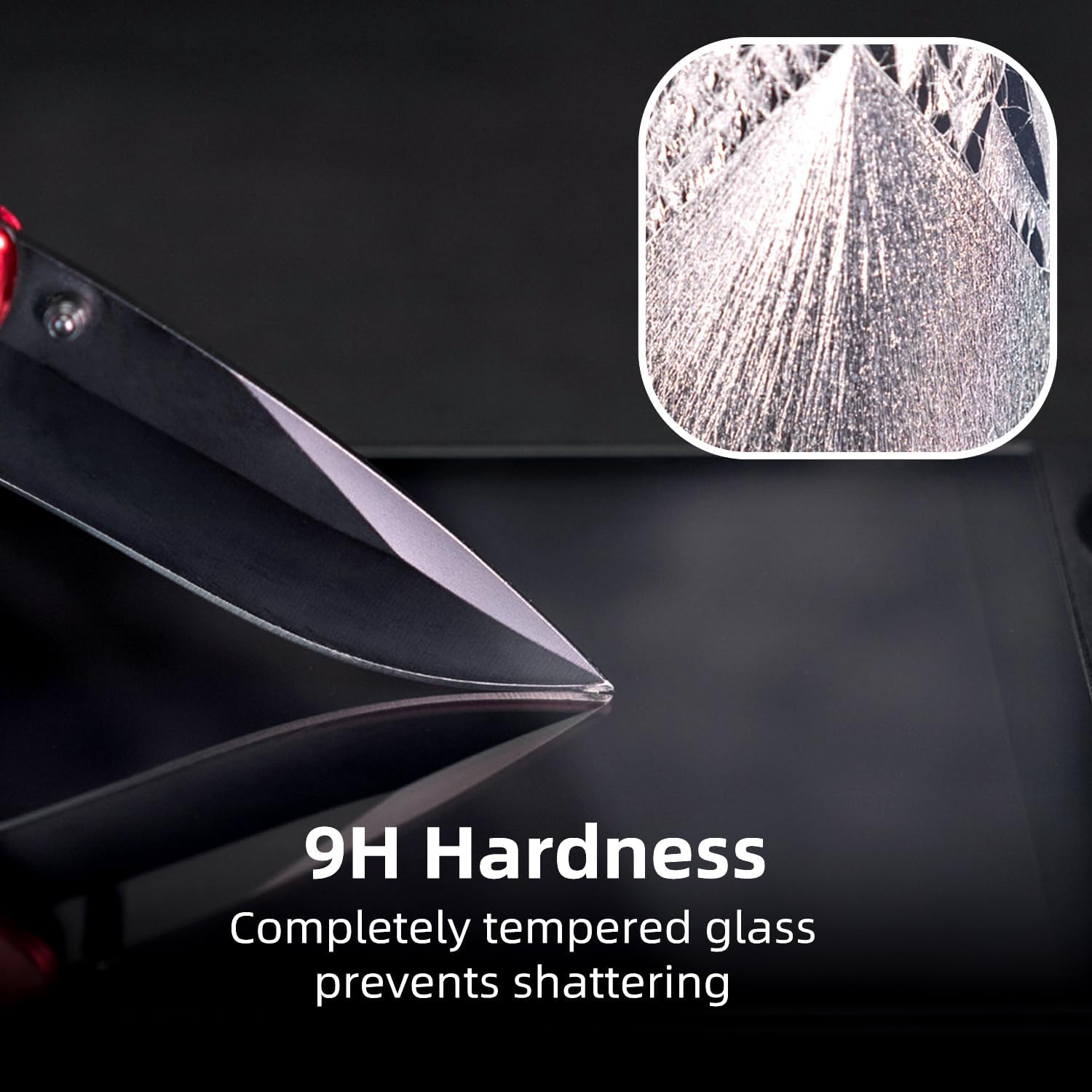 Skull & Co. High Transparency and High Sensitive Tempered Glass Screen Protector for Steam Deck/Steam Deck OLED (2-PACK) image number 4