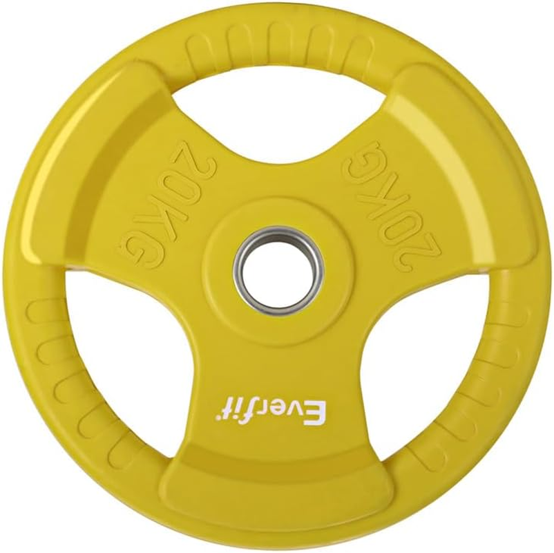 Everfit Weight Plates Olympic 20Kg Dumbbell Barbell Plate Weight Lifting Home image number 3