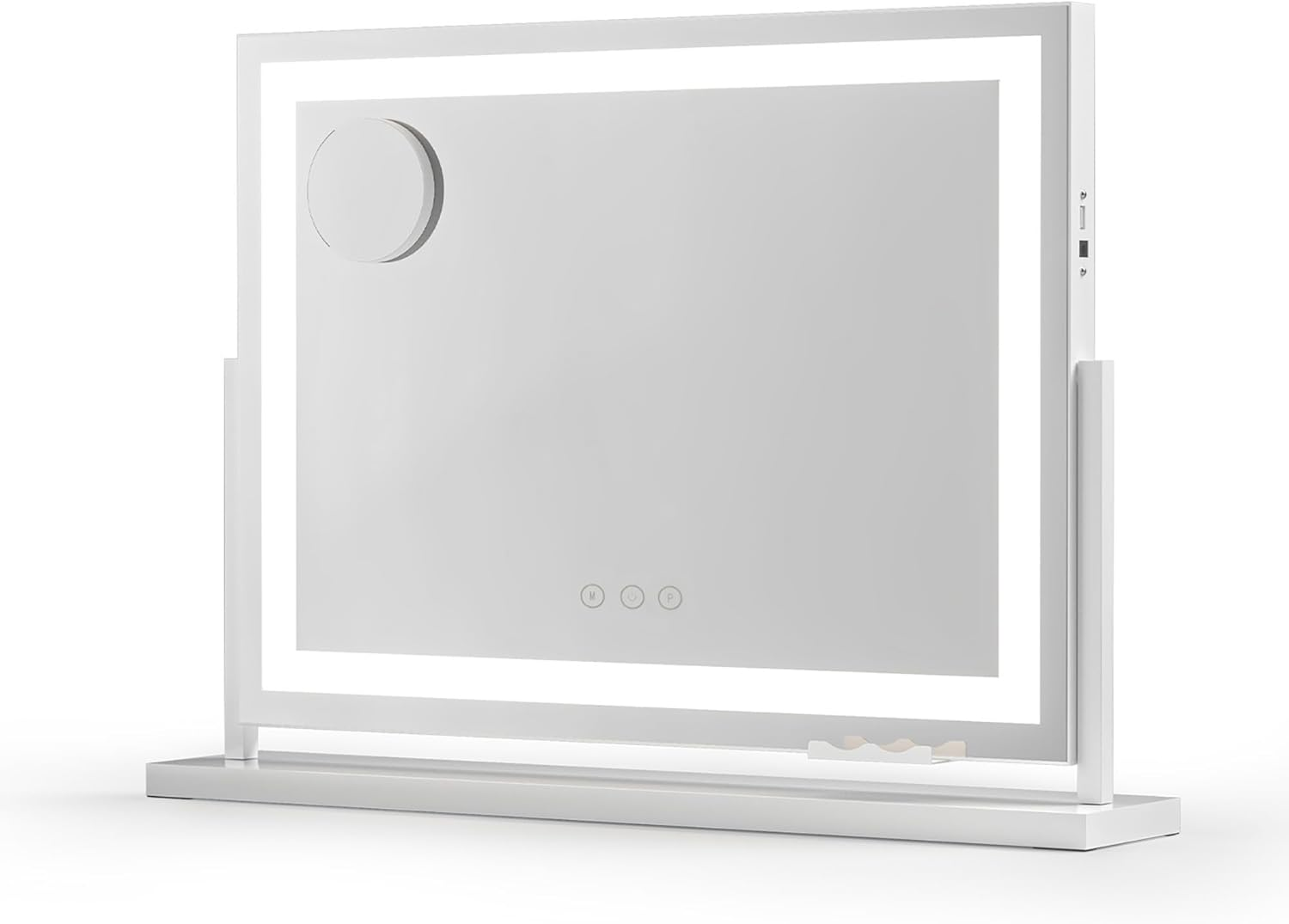 Embellir Makeup Mirror 58X46Cm 360～ Rotatable Vanity Mirror with Lights Bright Light Strip 3 Colour Temperatures Adjustable Brightness image number 5