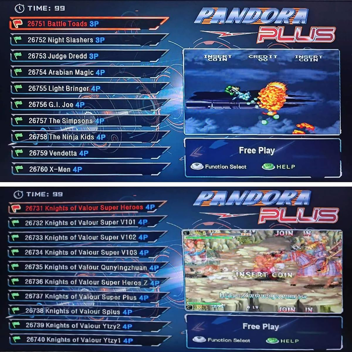 26800 Games Pre-Installed Pandora'S Box plus 3D & 2D HD Arcade Retro Video Game Console ,Supports HDMI VGA USB Output