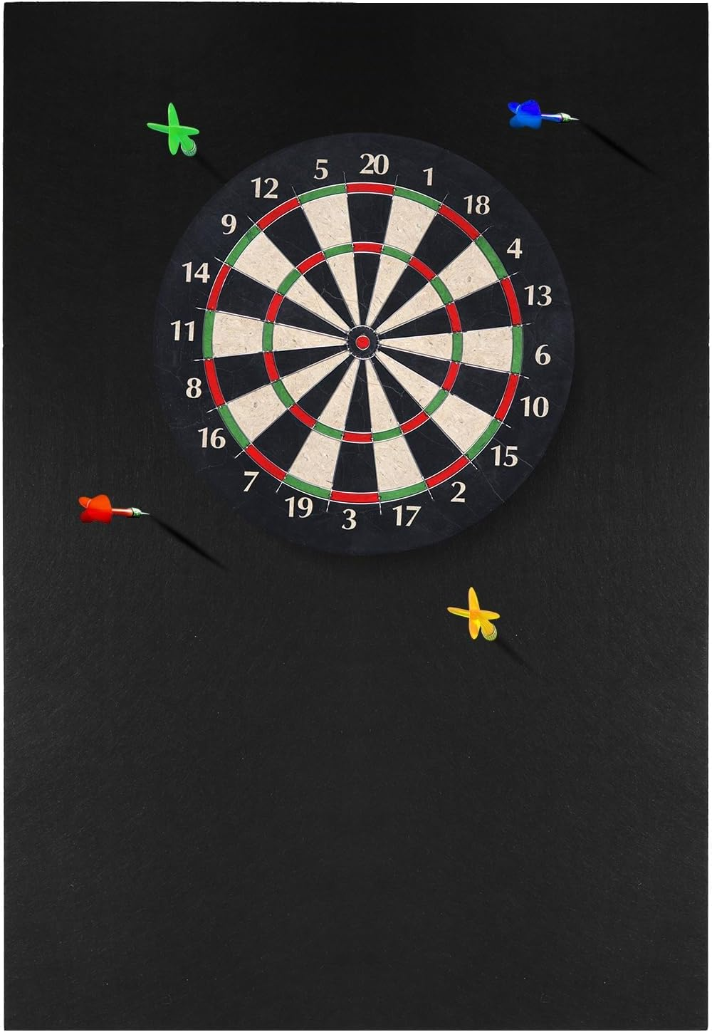 2 Pack Dart Board Wall Protector, Felt Wall Tiles, 90 X 30 X 0.9 Cm, Dart Board Surround Backboard image number 3