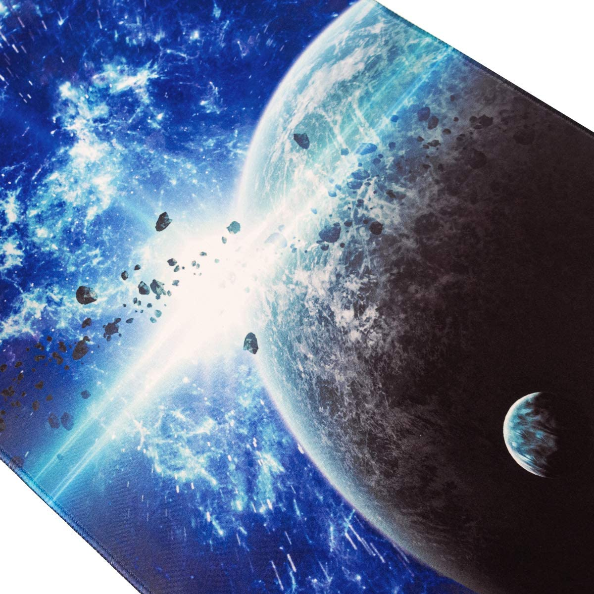 Mouse Pad-Exco Thick Smooth Extra Large Gaming Mat Smooth Surface Non-Slip Rubber Mouse Pad with Designs for Office and Gamers (Dawn) image number 3